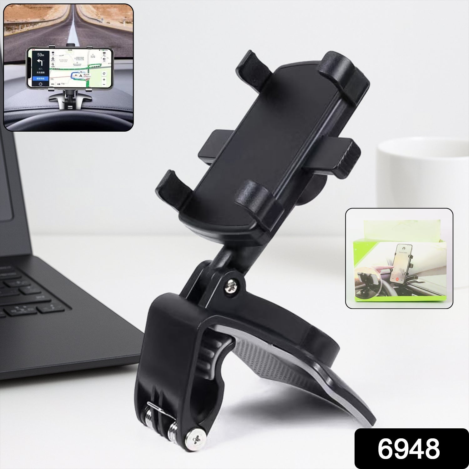 Universal Car Dashboard Desk Mobile Phone Holder - signaturekarts.com