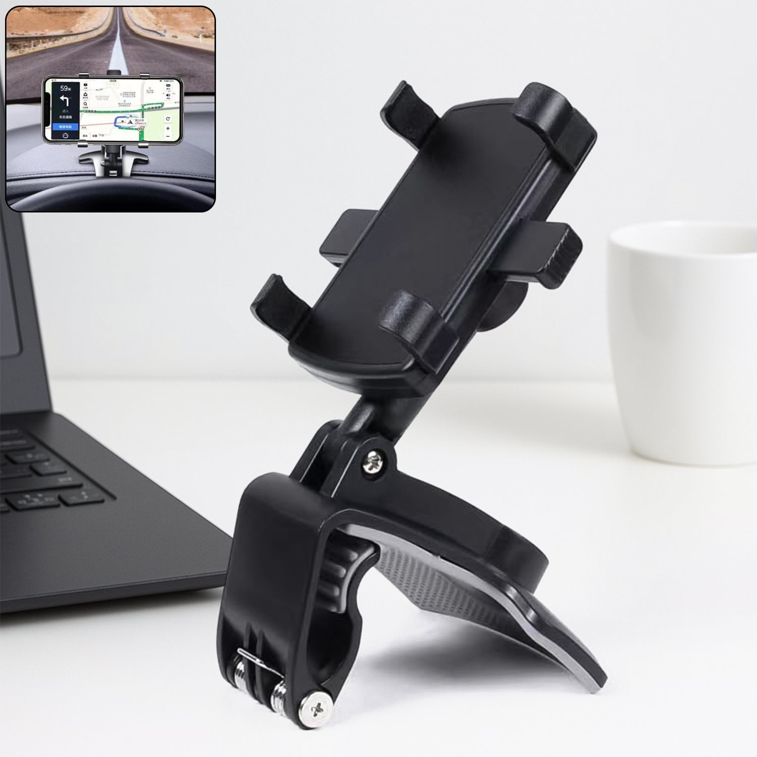 Universal Car Dashboard Desk Mobile Phone Holder - signaturekarts.com