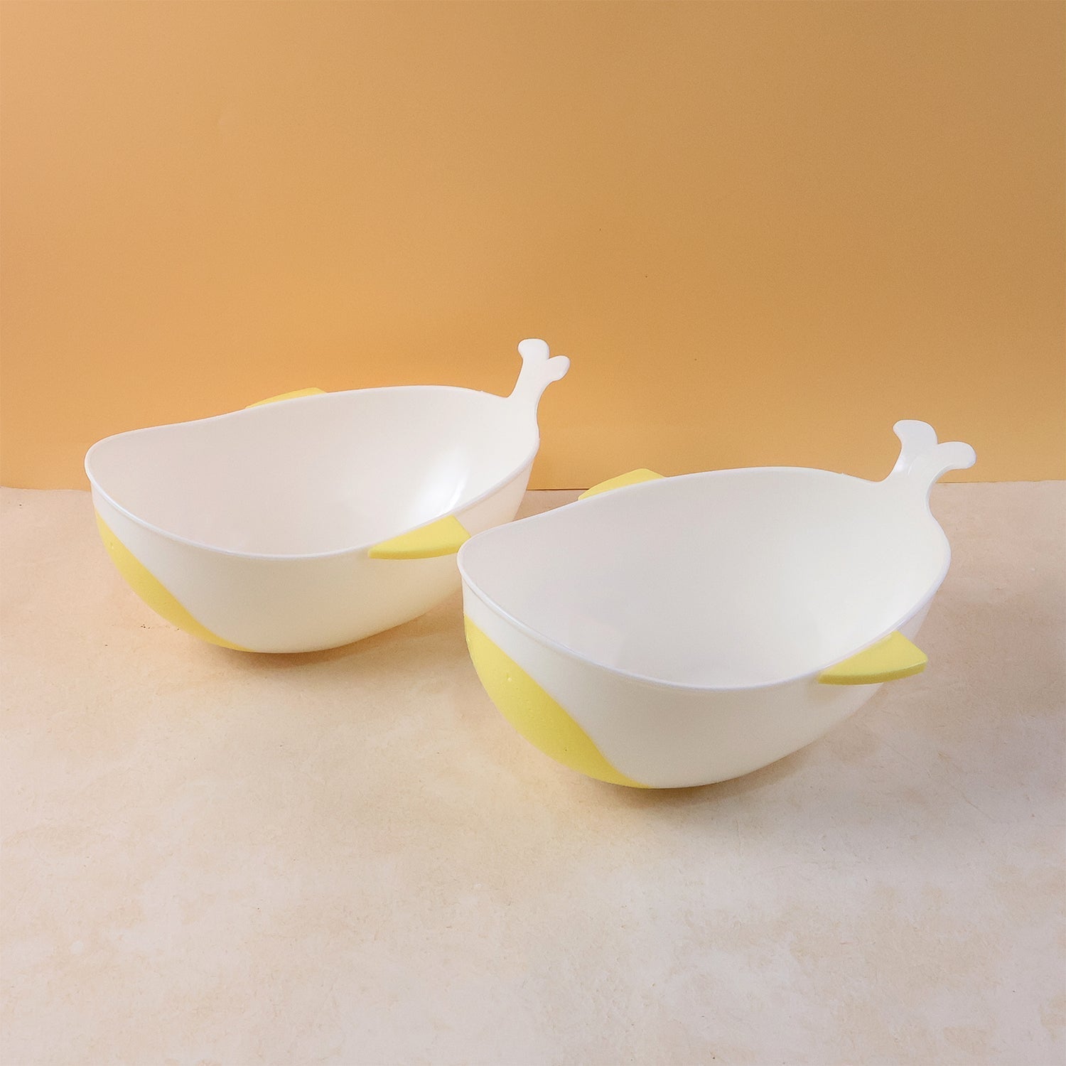 Plastic Rice Pulses Fruits Vegetable Noodles Pasta Washing Bowl and Strainer (2 Pc) The Morsignaturekarts