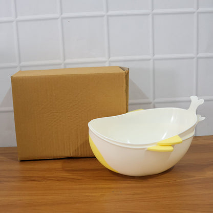 Plastic Rice Pulses Fruits Vegetable Noodles Pasta Washing Bowl and Strainer (2 Pc) The Morsignaturekarts