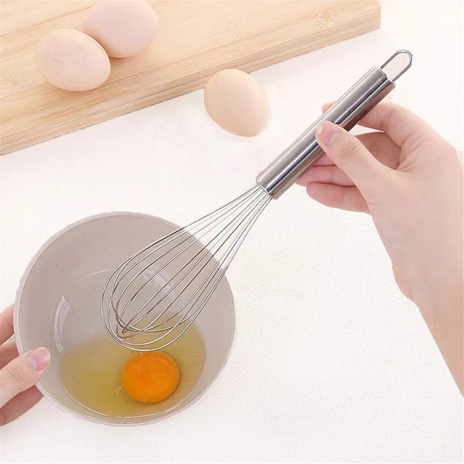 Supermom Premium Stainless Steel Wire Whisk (1 Pc) signaturekarts