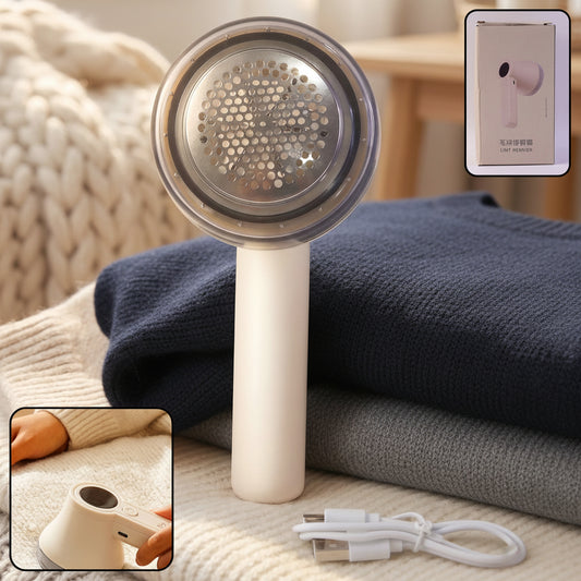 Rechargeable Electric Lint Remover  Fabric Shaver For Clothes Sweaters Sofa  Blankets (1 Pc)